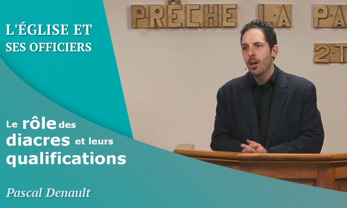 Le rôle des anciens et leurs qualifications